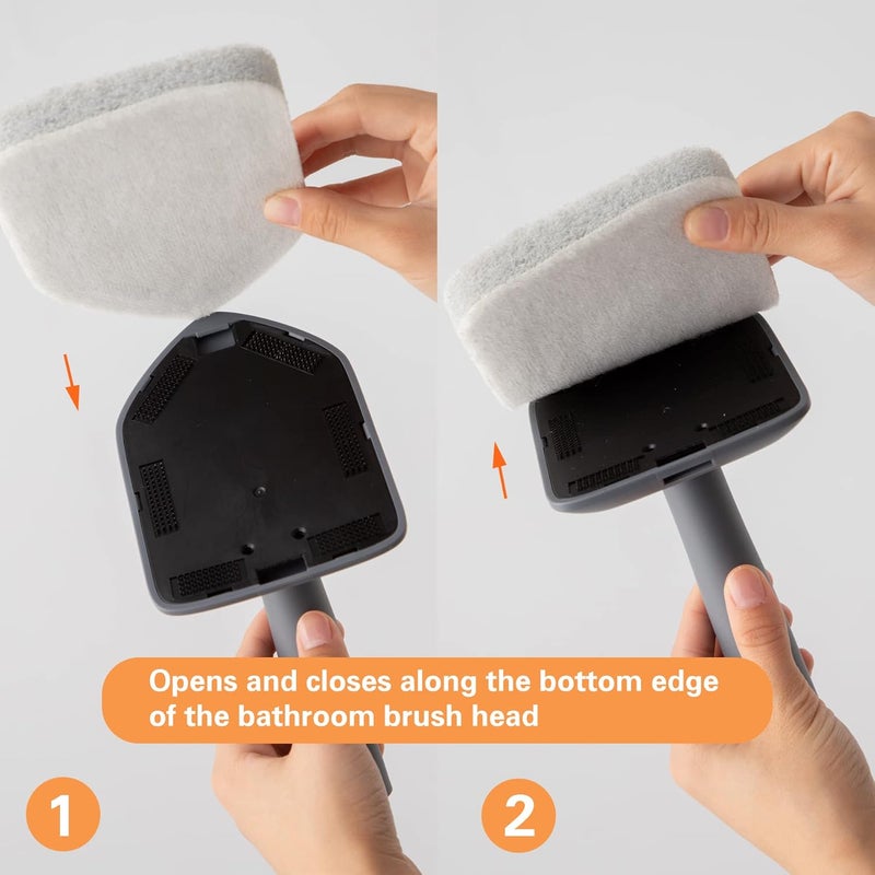 CLEANHOME أقراص تنظيف 3 قطع مناسبة لفرش تنظيف البلاط (ASIN:B09GF2LSZ8) - Image 5